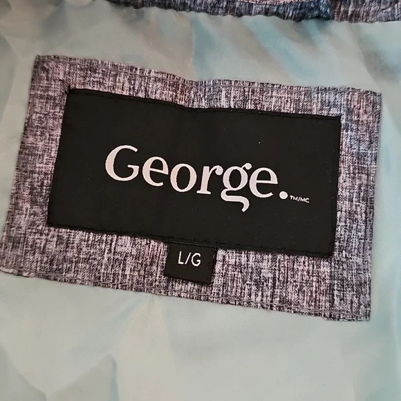 George  Large Gray Puffer Jacket - Picture 6 of 7